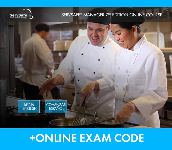 click to see details for ServSafe Manager Online Course and Exam, 7th Edition